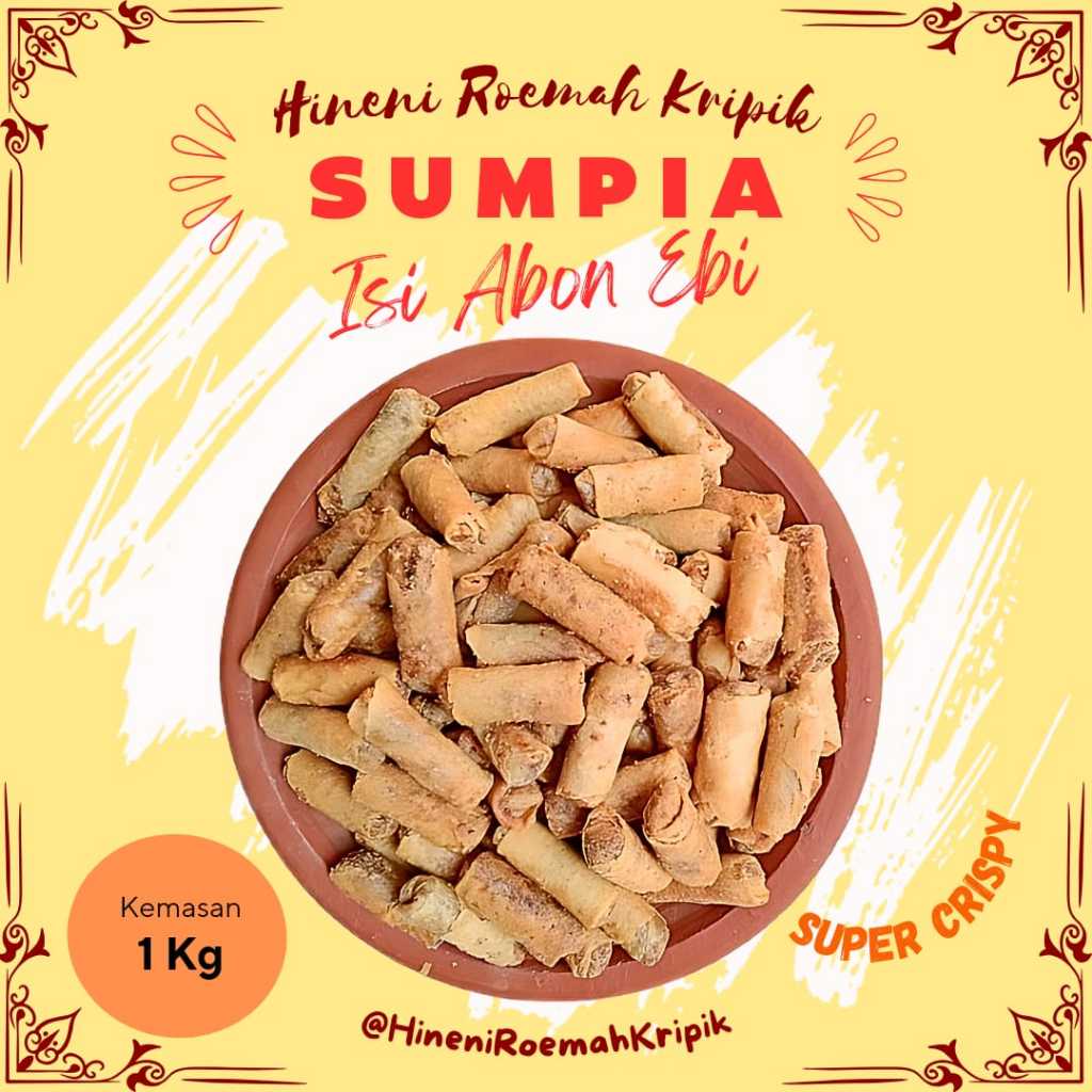 

Sumpia Udang Ebi 1kg gurih renyah snack lezat premium