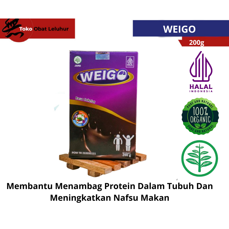 

WEIGO Susu Kambing Etawa Plus Herbal Penggemuk Penambah Berat Badan dan Nafsu Makan BPOM Halal