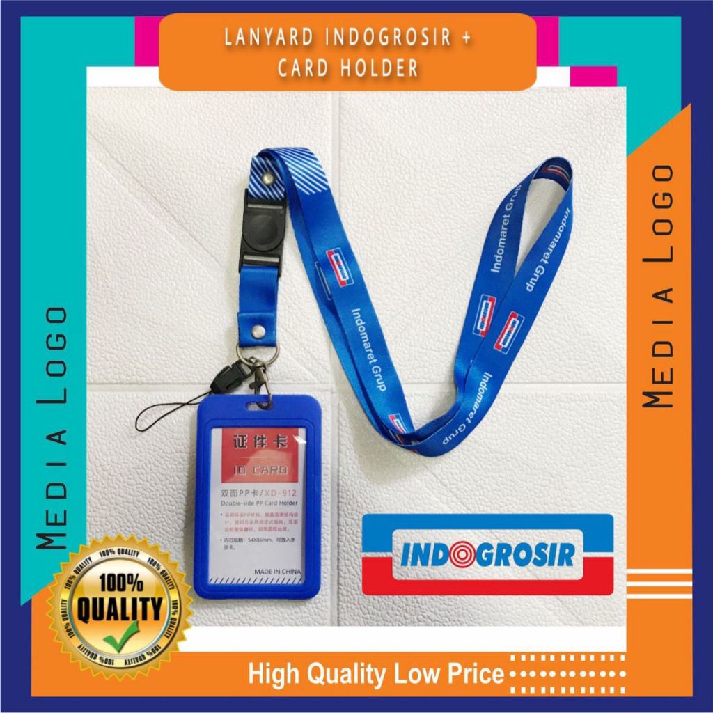 

INDOGROSIR Lanyard, Strap ID, HP/Flashdisk Printing Digital (NEW PRODUCT)