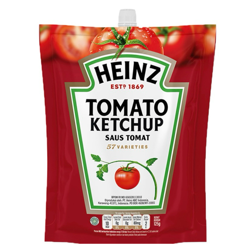 

Heinz Tomato Sauce Pouch 125 Gram