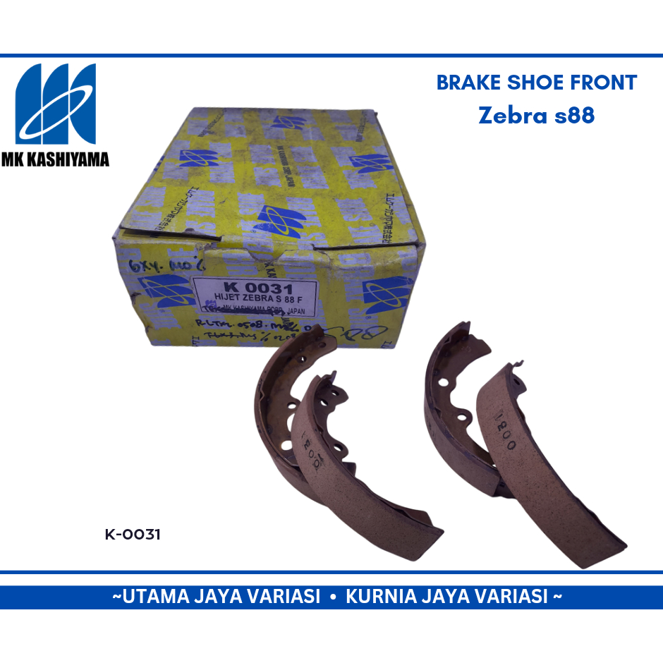 KAMPAS REM DEPAN BRAKE SHOE HIJET ZEBRA S88/S89