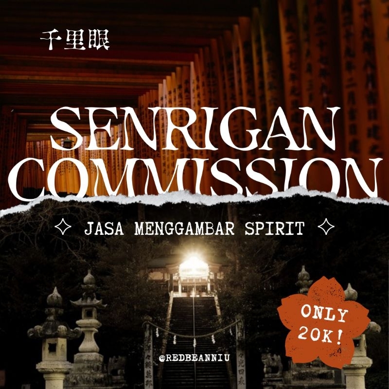 Jasa Menggambar Spirit (Senrigan Commission)