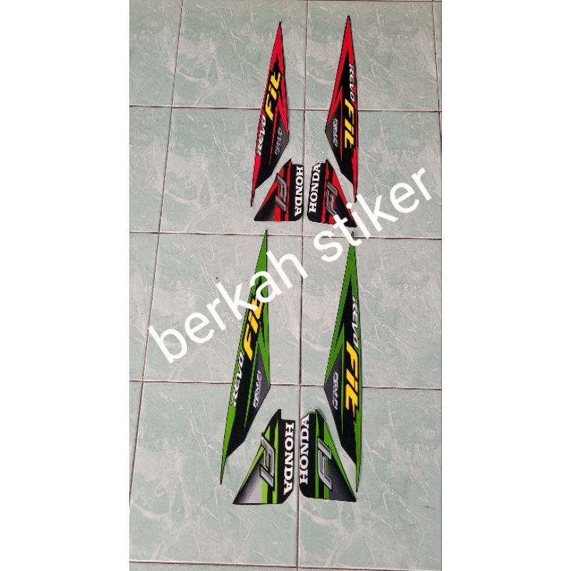 stiker striping Honda revo fit/striping revo fit