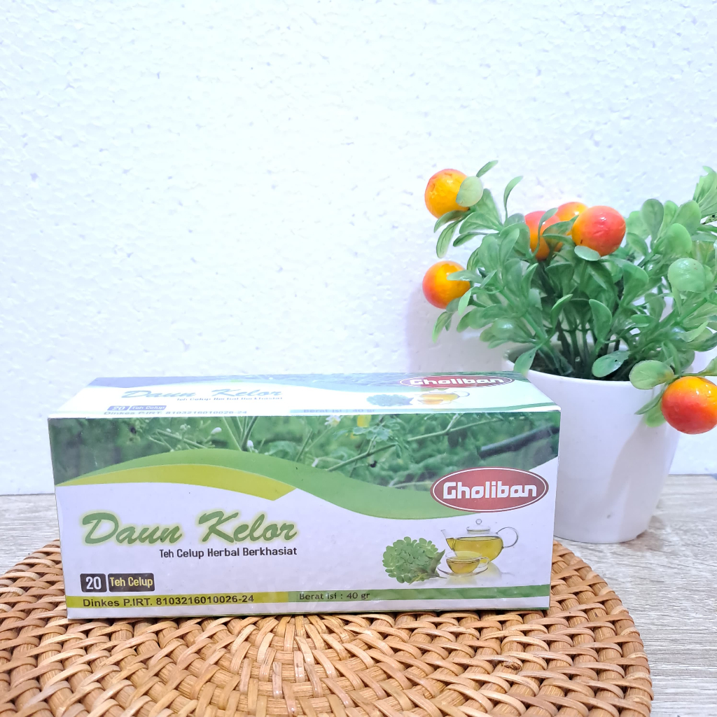 

Teh Celup Daun Kelor Gholiban Original Minuman Herbal Daya Ingat Mencegah Anemia Jantung