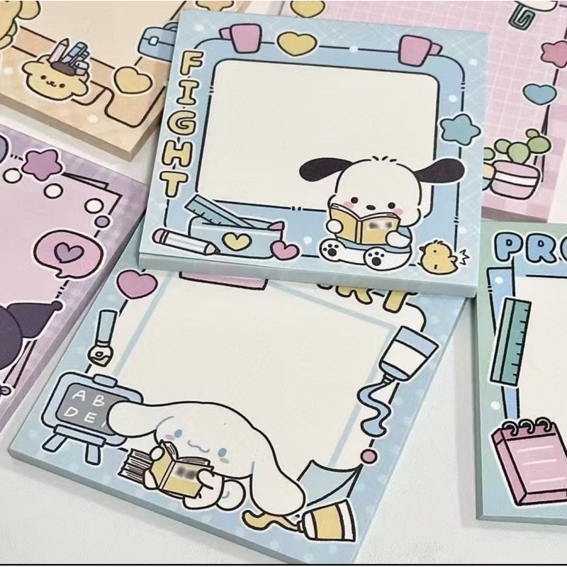 

50 Lembar Sticky Note Sanrioo