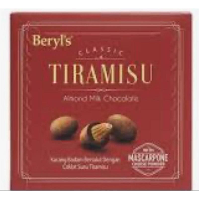 

Beryl's Tiramisu Almond Box Chocolate 65 g