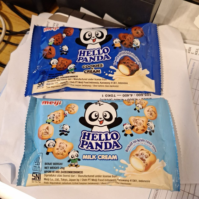 

Hello Panda biscuits 25gram aneka rasa