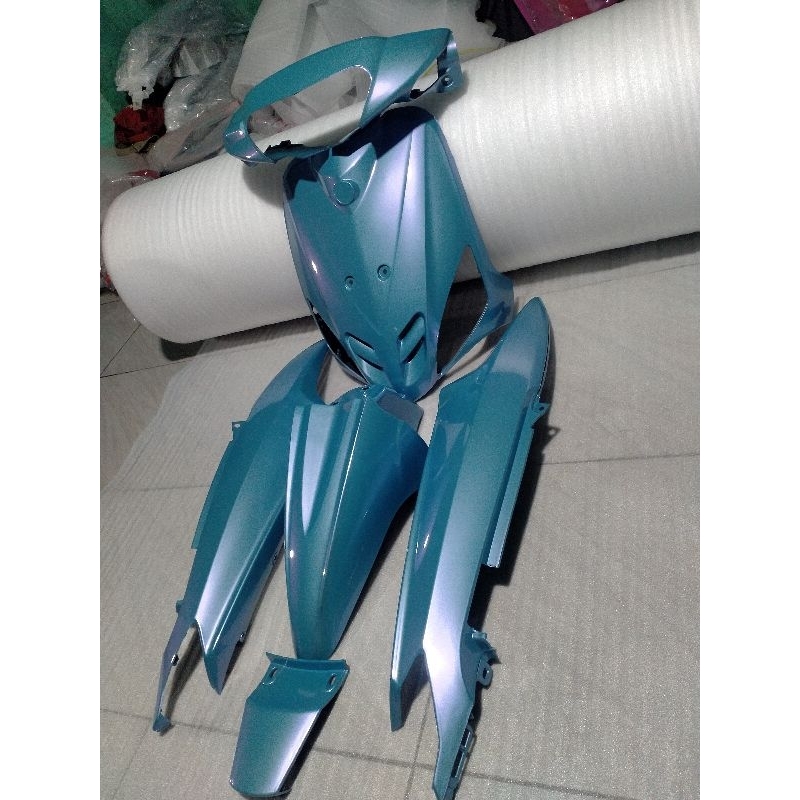 cover body Mio sporty full alus warna relaks lembayung ungu