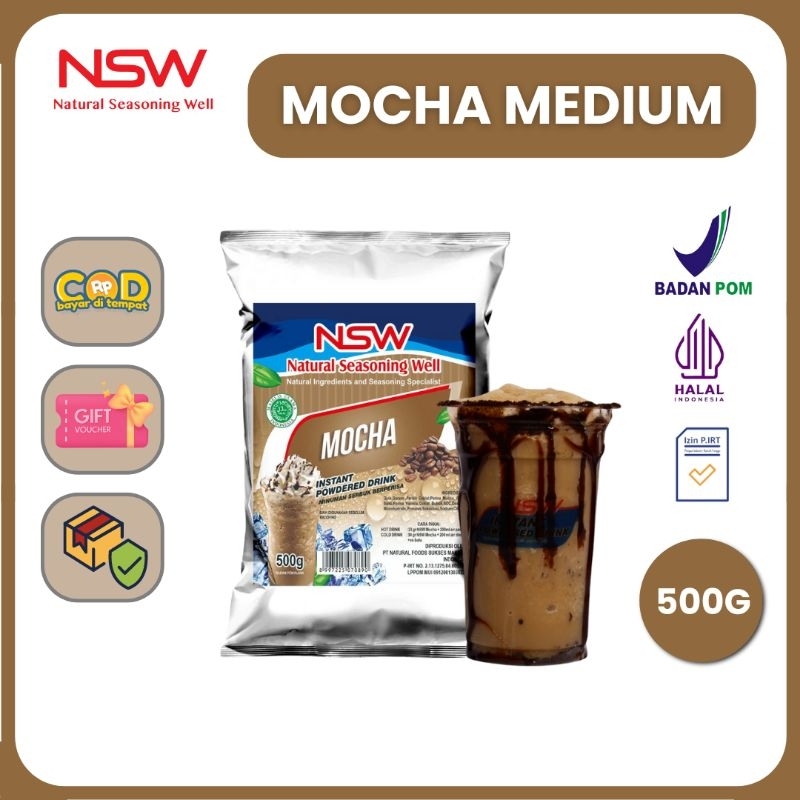 

NSW Powder Drink Rasa Mocha MEDIUM 500 gr