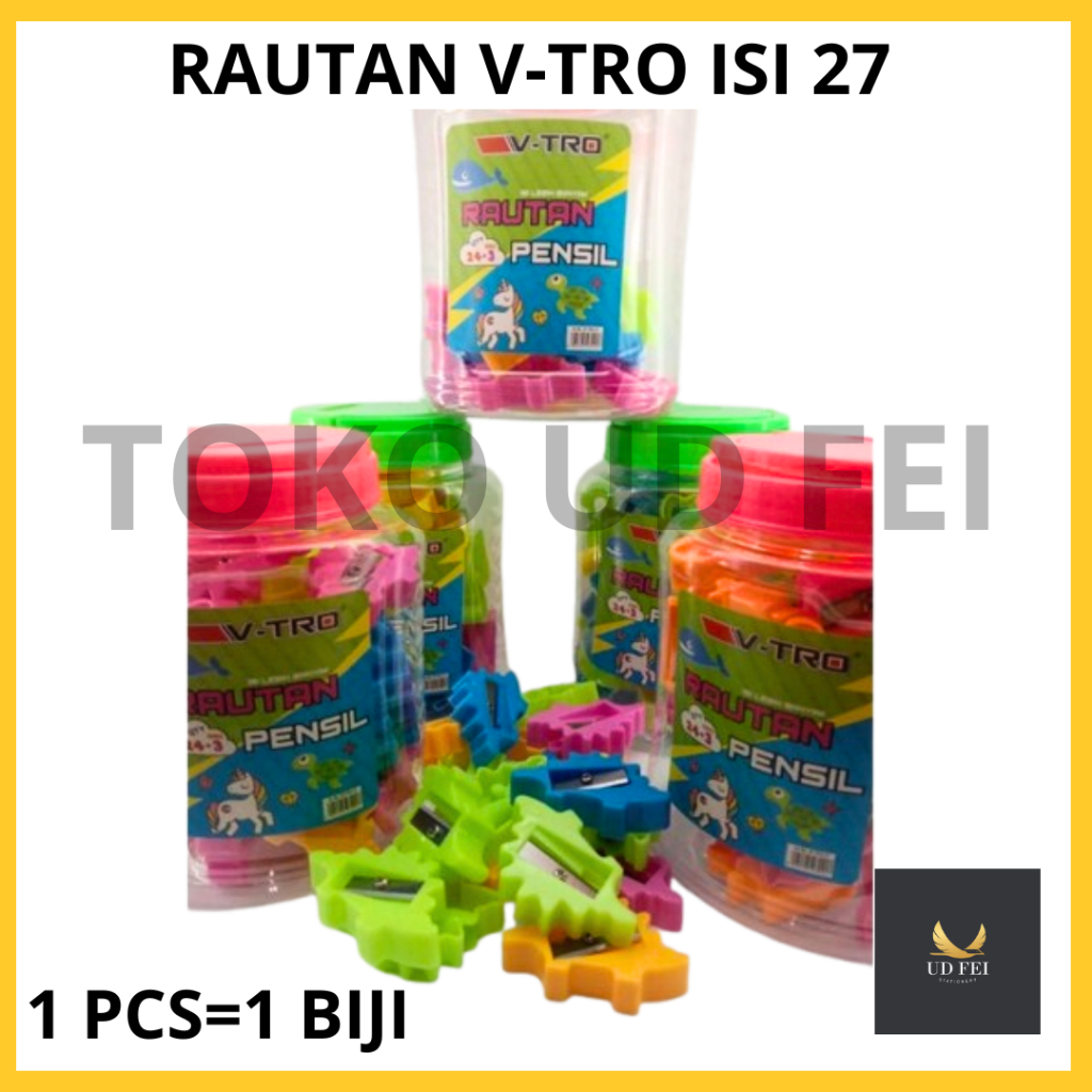 

(1 PCS=1 BIJI) Rautan VTRO/ Rautan VTRO - 27/ RAUTAN ISI 27/ OROTAN KECIL