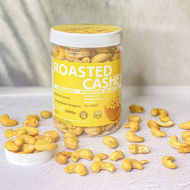 

{FREE BUBBLE} Kacang Mede Panggang Premium / Roasted Cashew