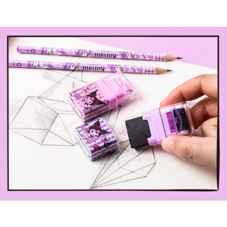 

HS - PENGHAPUS ROL PEMBERSIH SANRIO | PENGHAPUS PENSIL LUCU | KUROMI | MELODY | CINAMORROL | CLEAN ERASER | PENCIL ERASER | PERALATAN TULIS | PERLENGKAPAN TULIS | ATK | STATIONERY