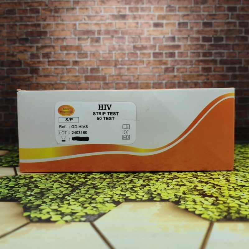 HIV STRIP GLORY ISI 50 TEST | TEST HIV STRIP ISI 50 TEST