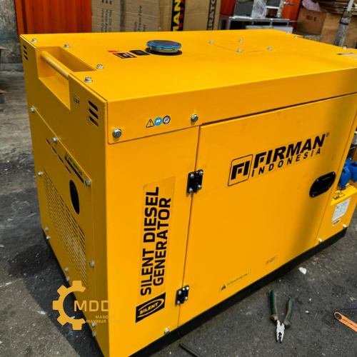 FIRMAN Genset Diesel Silent FDG15000SE 8000 Watt 1 Phase Silent Diesel Generator FDG 15000 SE 8kW