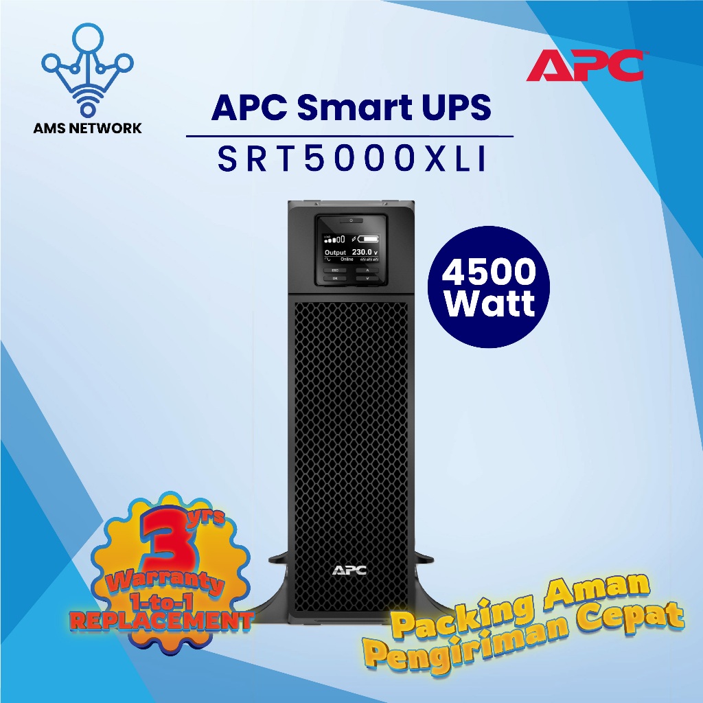 UPS Smart Online APC SRT5KXLI SRT5000XLI 5000VA