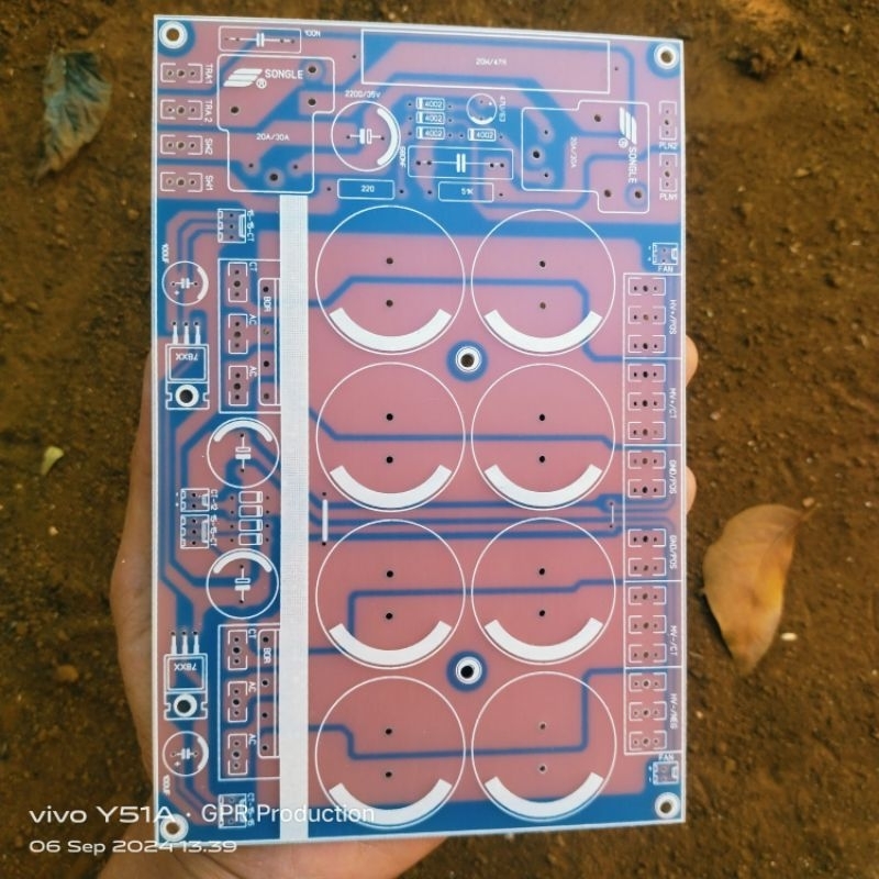 PCB PSU DOBLE CT 8ELKO FOR H.AB.GB.TD