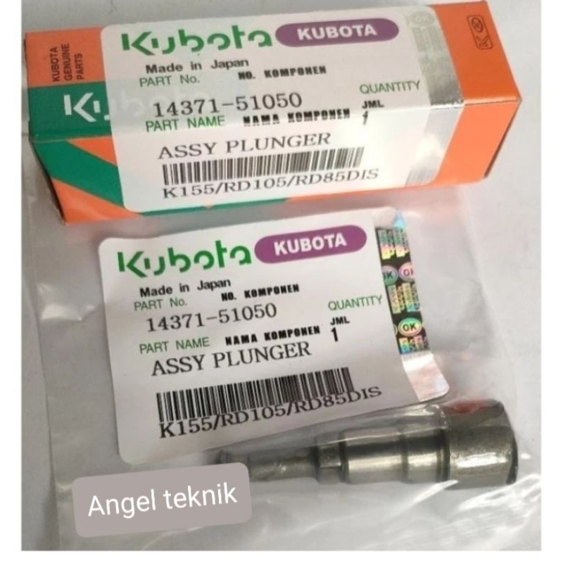 PLUNGER RD85 DIS KUBOTA ORIGINAL