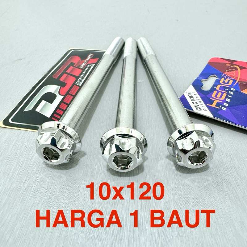 BAUT 14 PROBOLT 10x120 STAINLESS model GS1 original HENG THAILAND BAUT 14 panjang 12cm