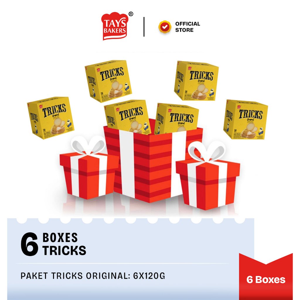 

PAKET TRICKS ORIGINAL 6 BOX - Potato Baked Crisps
