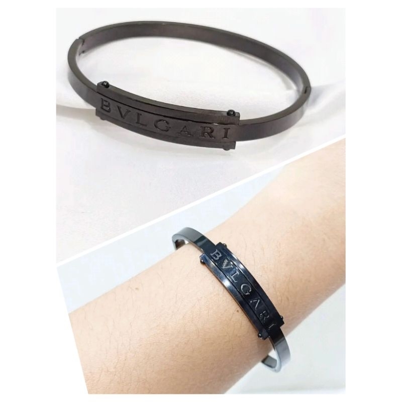 Gelang titanium premium keramik 316L