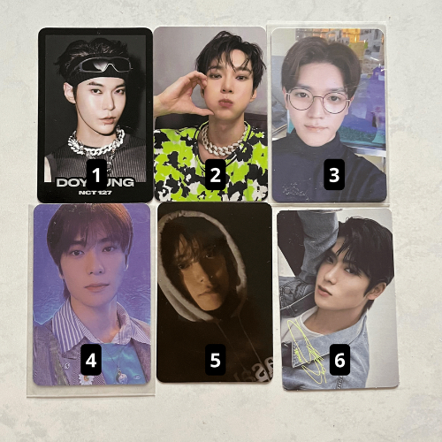 pc photocard jaehyun taeyong doyoung nct 127 smcu universe jumatan
