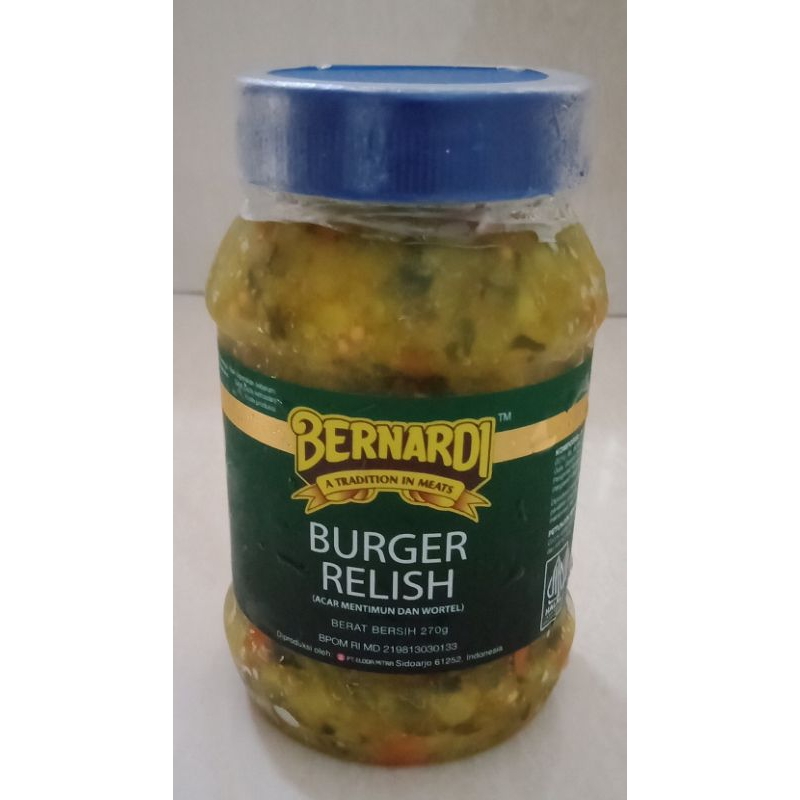 

Bernardi Burger Relish 270 g