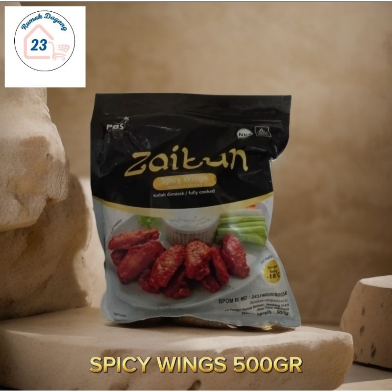 

zaitun spicy wings 500gr