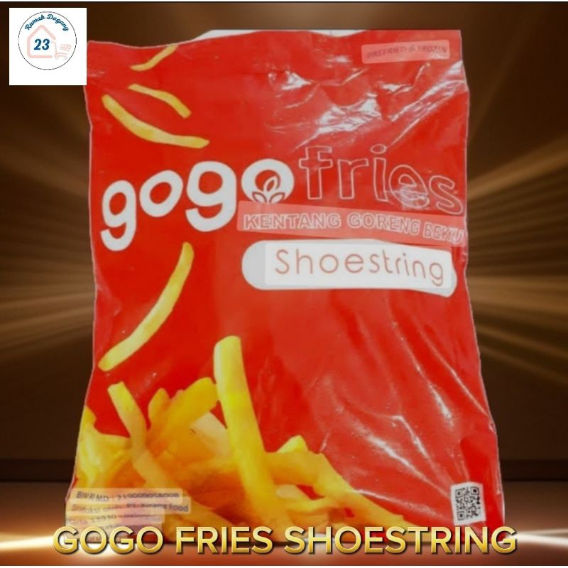 

gogo fries/shoestring/crinkle cut 1 kg