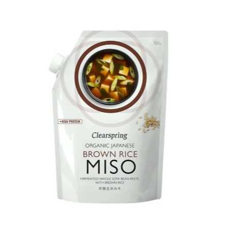 

Saus Saos Bumbu Masakan Instan Jepang Clearspring Organic Japanese Brown Rice Miso Pouch 300g