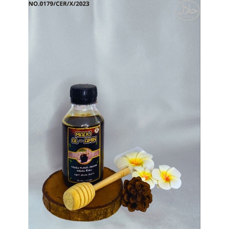 

MADU AL-AMIN Madu Premium Dari Hutan Akasia Riau Murni 100%( Netto 200gr)