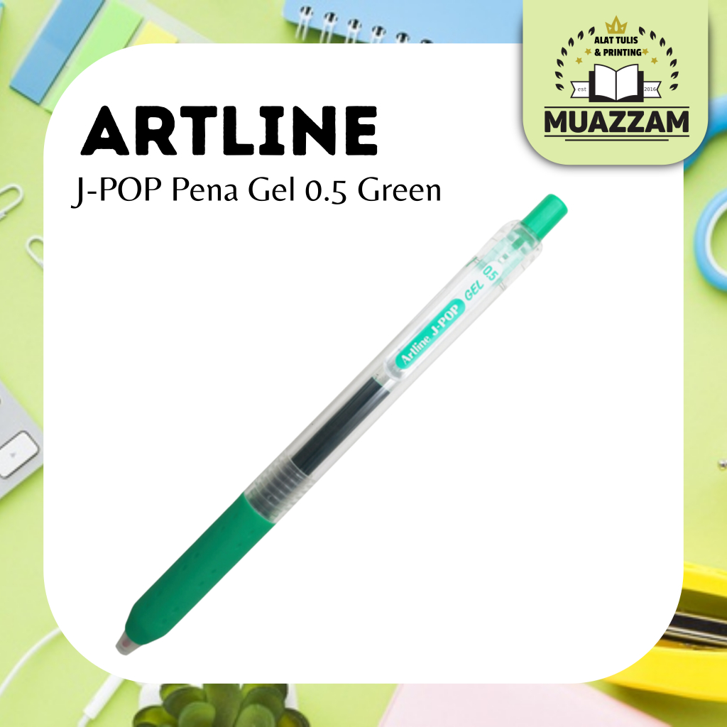 

Artline Pena J-Pop Gel 0.5 Green EGB-S260