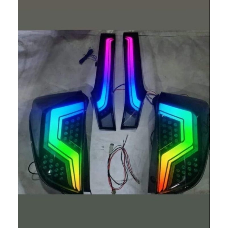 Stoplamp Jazz GK5 smoke FULL RGB MATRIX padlepop