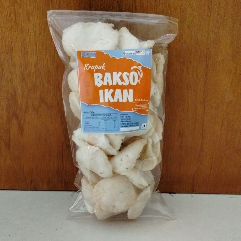 

Kerupuk Bakso Ikan Original 100gr