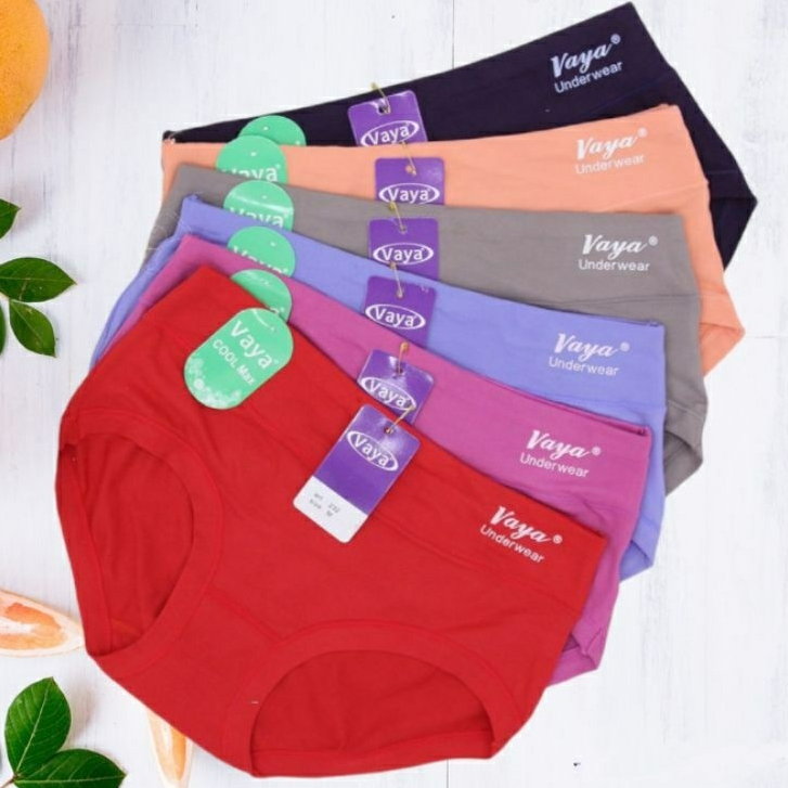 CD VAYA 232 Original Isi 6, 3 Pcs/ Celana Dalam Vaya ukuran jumbo bahan katun premium