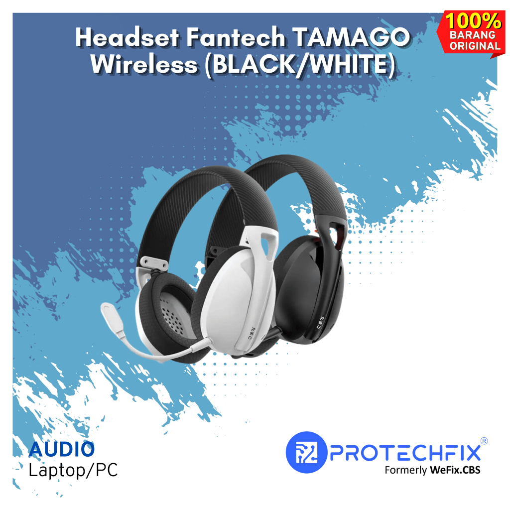 Headset Fantech TAMAGO Wireless (BLACK/WHITE)