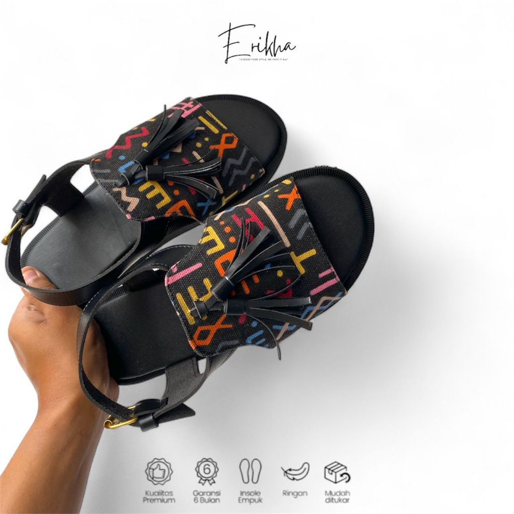 ERIKHA.CO - SANDAL WANITA INDIAN ART