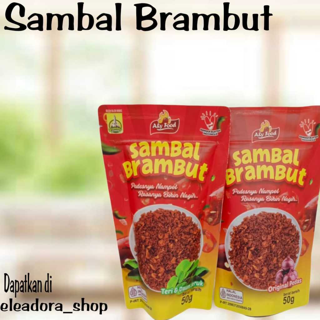 

Sambal Brambut Khas Banjarbaru - Sambel Bawang Goreng Crispy