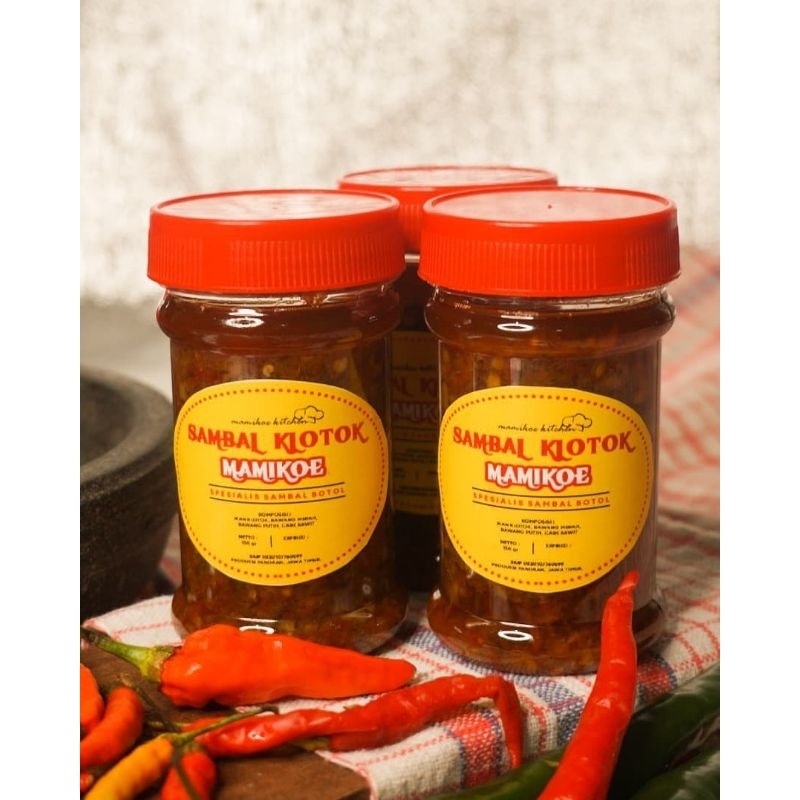 

Sambal Klotok Mamikoe | Sambal Botol | Oleh-Oleh Sambal | Ikan Klotok
