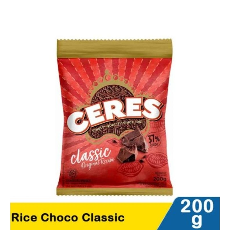 

Ceres cokelat meses 200gr