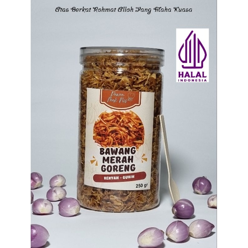 

BAWANG GORENG PREMIUM TANPA CAMPURAN 250 gram