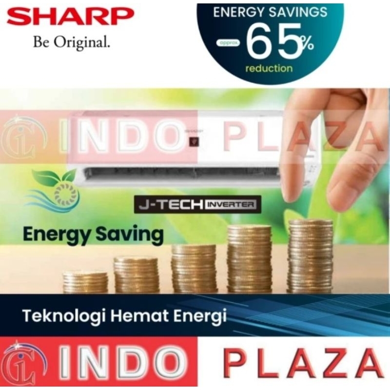 AC SHARP 2 PK INVERTER AH-X18ZY (MEDAN)
