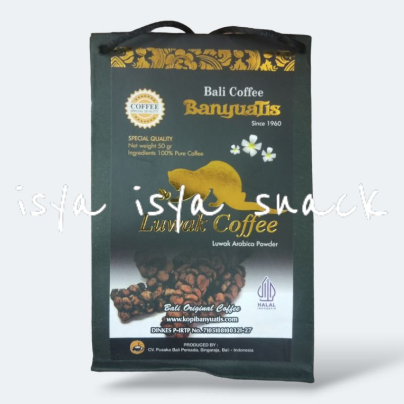 

Banyuatis Kopi Bali Luwak Bubuk Arabica Powder