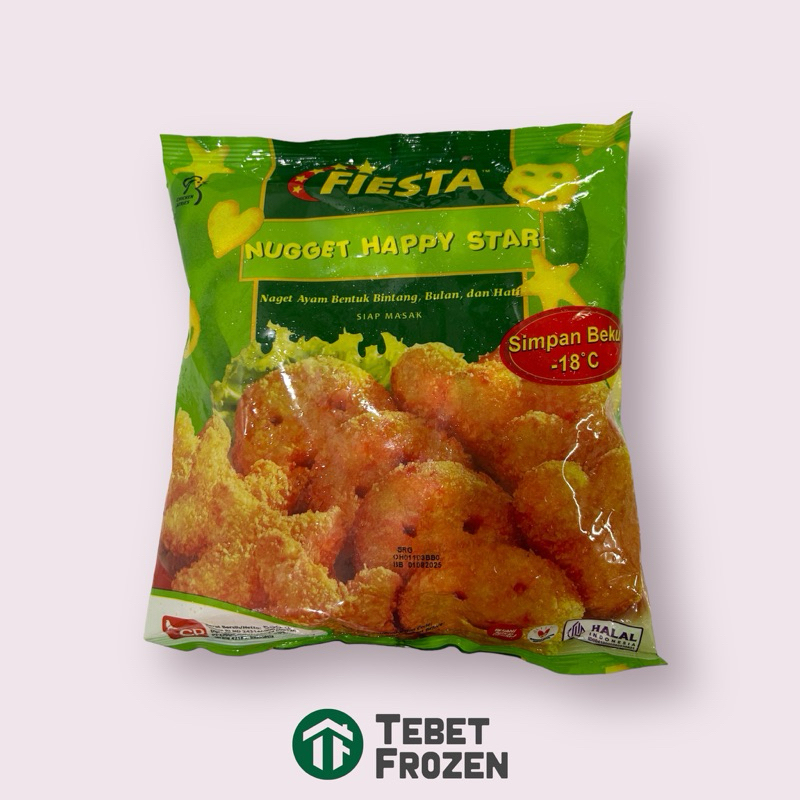

FIESTA NUGGET HAPPY STAR 500GR - TEBET FROZEN