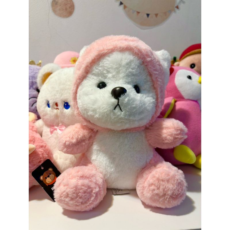 Boneka anjing lucu pink KKV Ohsome
