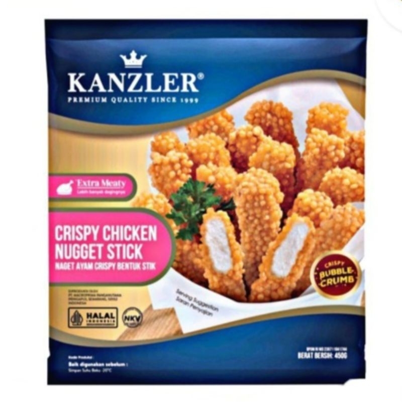 

KANZLER Crispy Stick Chicken Nugget 450gr