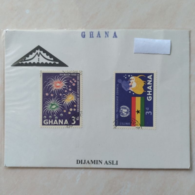 

Prangko Perangko Jadul Ghana 1959-1960 Set 2 Pcs Folder - YN1786