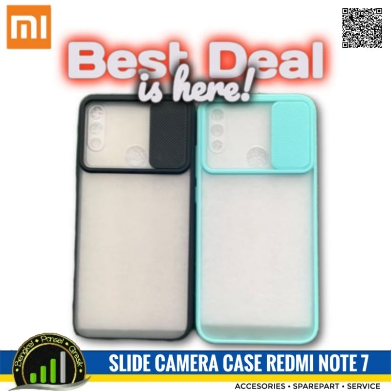 Slide Camera Case Xiaomi Redmi Note 7