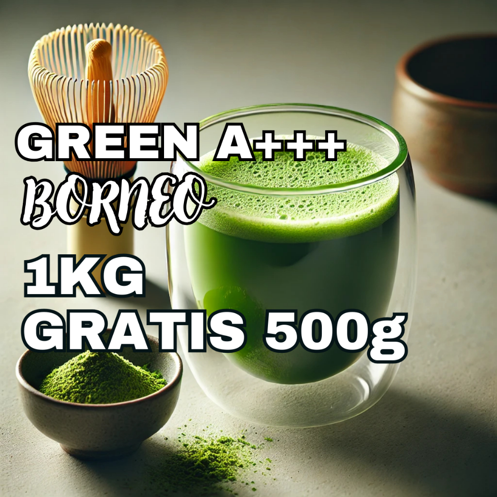 

(GRATIS 500gram) 1kg Bubuk Green A+++