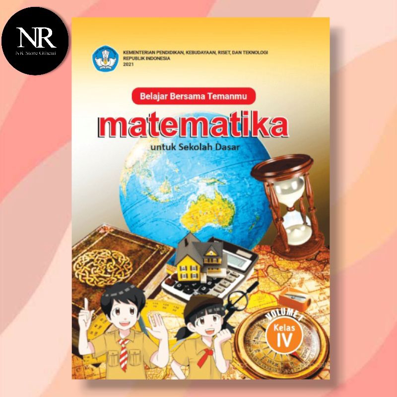 Buku Paket MTK Volume 1 Kelas 4 SD Siswa Kurikulum Merdeka