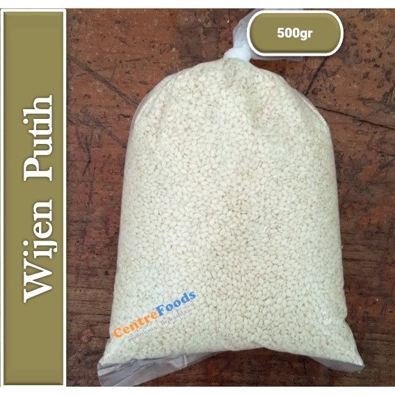 Wijen Putih - White Sesame | 500gr [ Harga Per 0,5 Kg ]